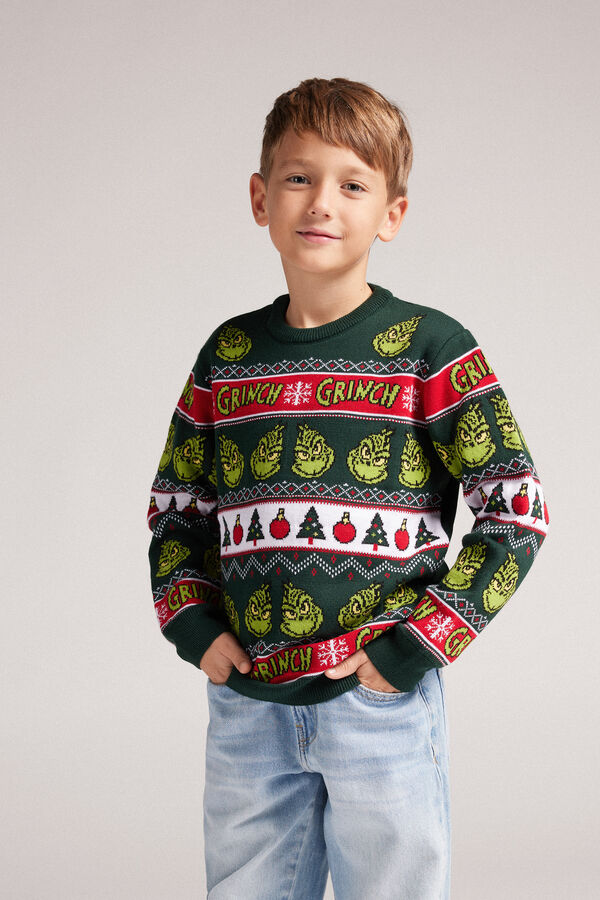 Boys’ The Grinch Dr Seuss™ Christmas Jumper