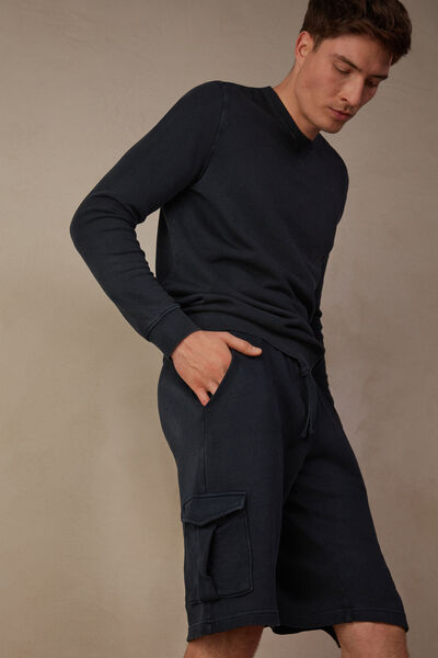 Krátké Kalhoty z Teplákoviny Washed Collection
