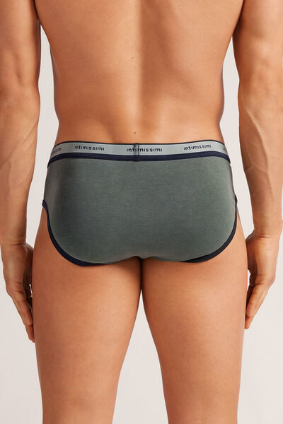 Washed Collection Slip van elastisch Superior-katoen