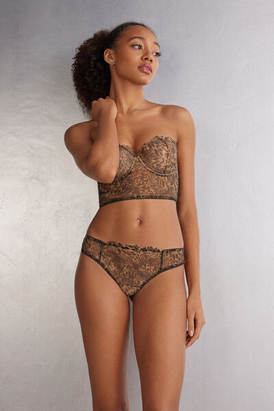 Brasiliana Stampa Animalier Always Glamorous