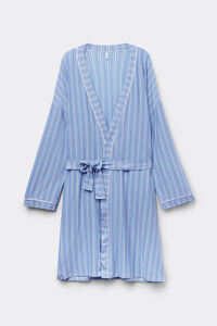 Oxford Stripes Modal Kimono