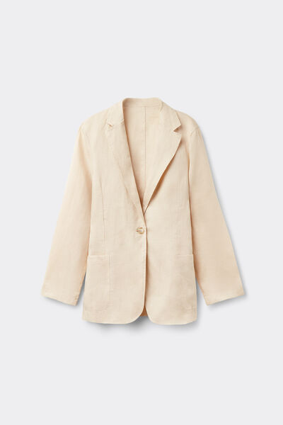 The Pure Linen リネン ジャケット