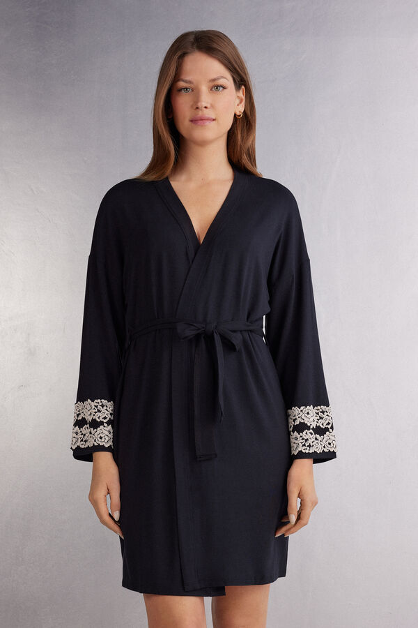 Pretty Flowers Modal Negligee