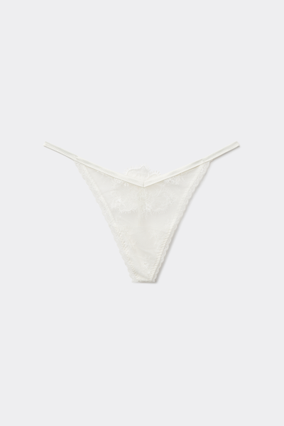 Tanga Tira Estil Anys '80 Glisten in the Light