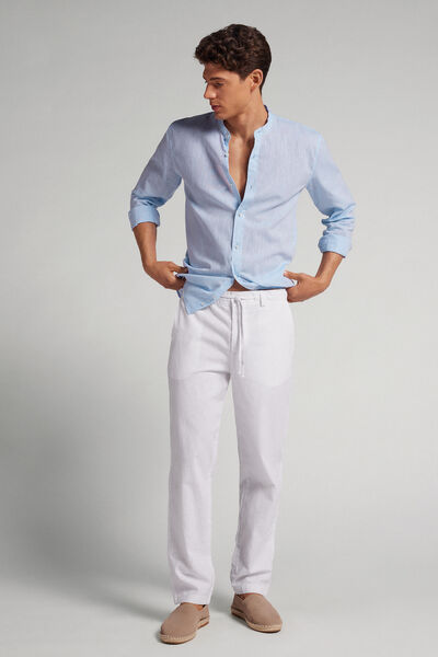 Linen and Cotton Trousers