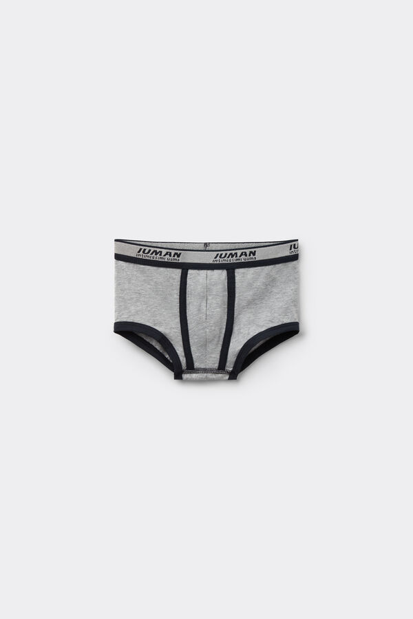 Boys’ Superior Cotton Boxers with Logo
