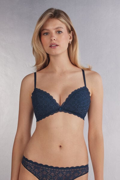 Tiziana Triangle Bra in Lace
