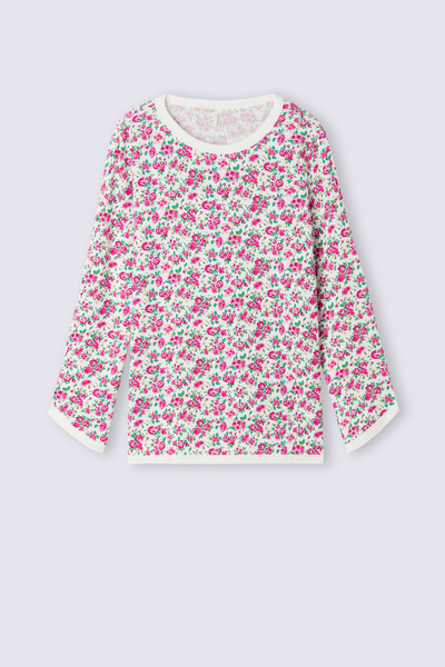 Life is a Flower Long-Sleeved Modal Top