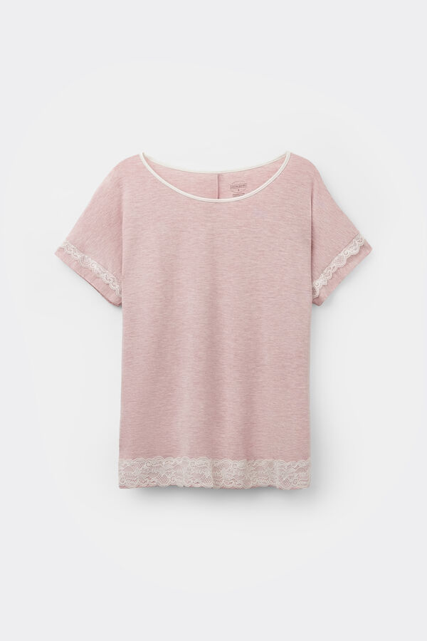 T-shirt manches courtes en modal