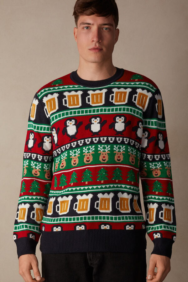 Norwegian Pattern Christmas Sweatshirt