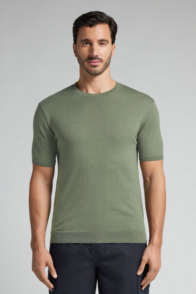 Slub Cotton Jersey T-Shirt