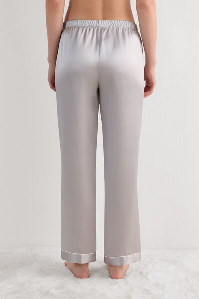 Pantalon en Satin de Soie