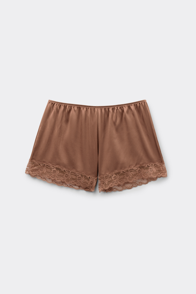 シルク＆レース ショートパンツ