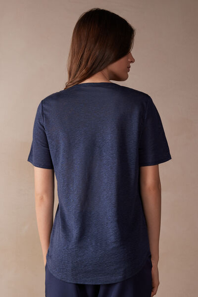 Linen Short-Sleeved Shirt