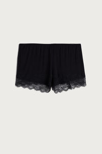 Modal Cashmere Ultralight Lace Shorts