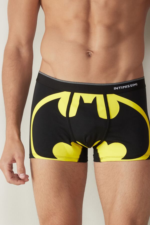 Batman Logo Print Boxers in Stretch Supima® Cotton