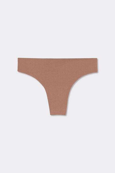 Tanga femme en coton sans coutures