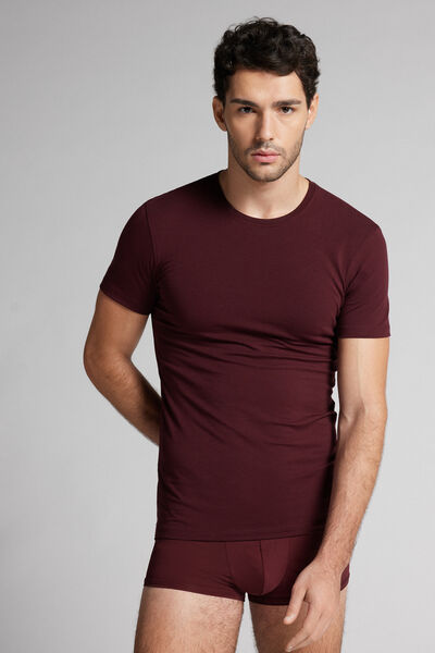 T-shirt από Ελαστικό Ύφασμα από Βαμβάκι Supima®