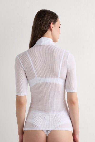 Ultranatural with Cashmere High-Neck Top