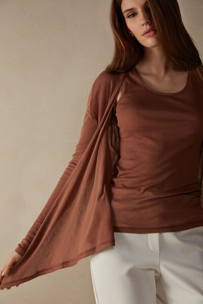 Invisible Supima® Cardigan