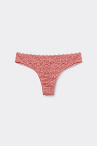 Lace and Microfibre Brazilian Briefs
