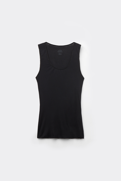 Modal Cashmere Ultralight Wide-Shoulder Top