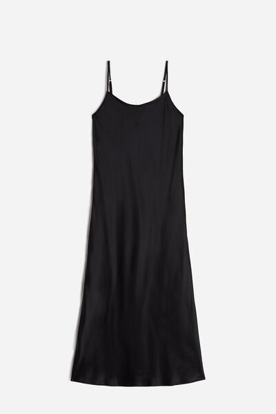 Halflange slipdress van zijde