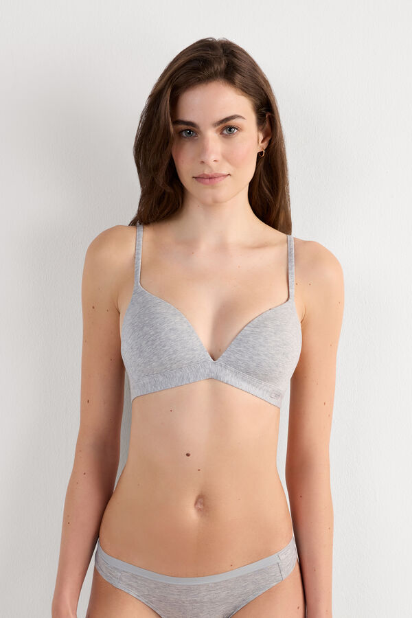 Tiziana Natural Cotton Triangle Bra