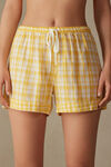 Yellow Submarine Cotton Shorts