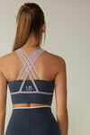 In Action Padded Bra Top with Supima® Cotton Lining