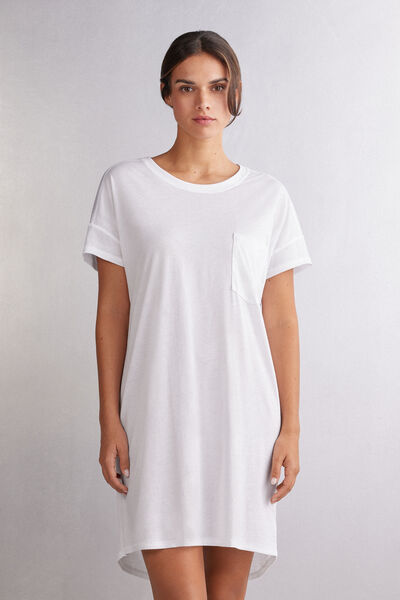 Camicia da Notte in Cotone Ultrafresh