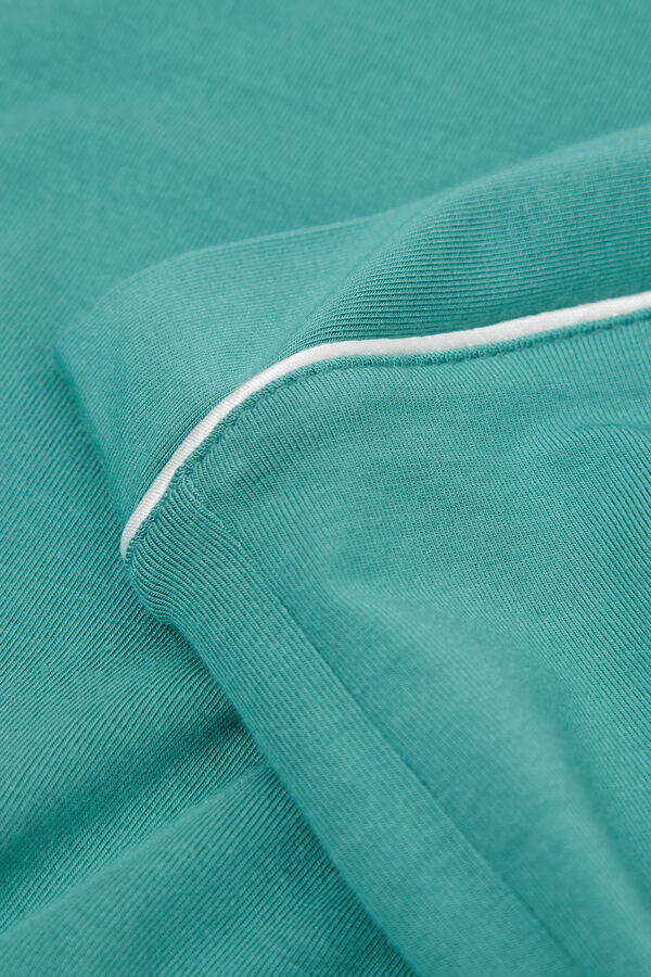 Modal Shorts with Contrasting Trim