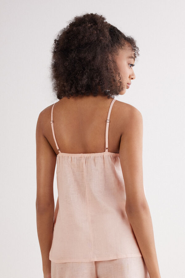 Top en toile de lin THE PURE LINEN