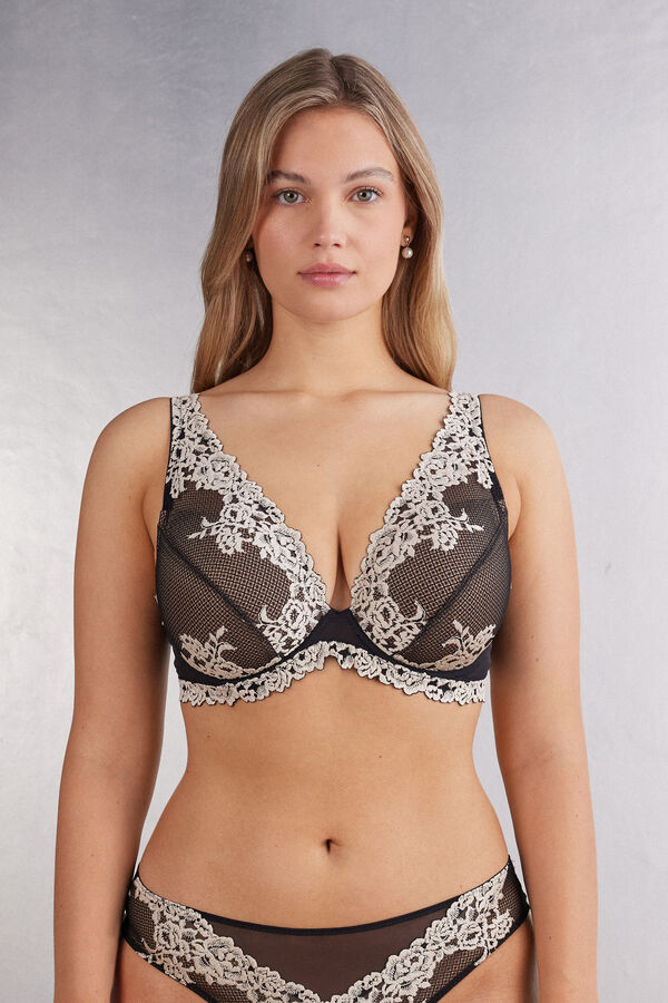 Pretty Flowers Elena Balconette Bra