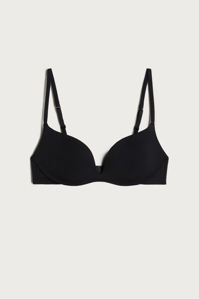 Gioia マイクロファイバー スーパープッシュアップブラ C Dカップ