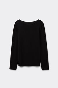 Pull en cachemire manches longues