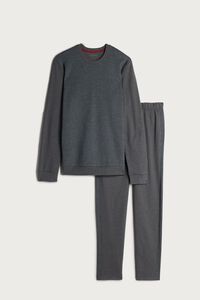 Warm Cotton Full-Length Pyjamas