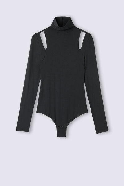 Body de Manga Larga de Modal Iconic Beauty