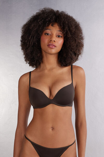 Gioia The Silky Touch Microfibre Super Push-Up Bra