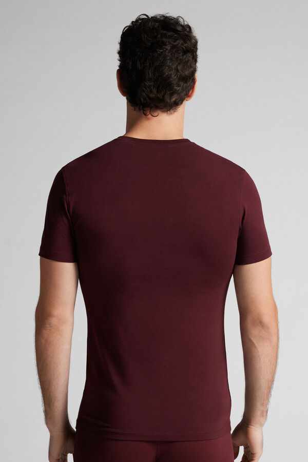 T-shirt homme en coton Superior élasticisé
