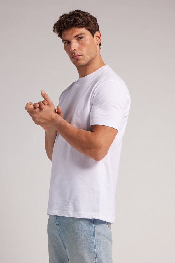 T-shirt Muscle Fit in Cotone