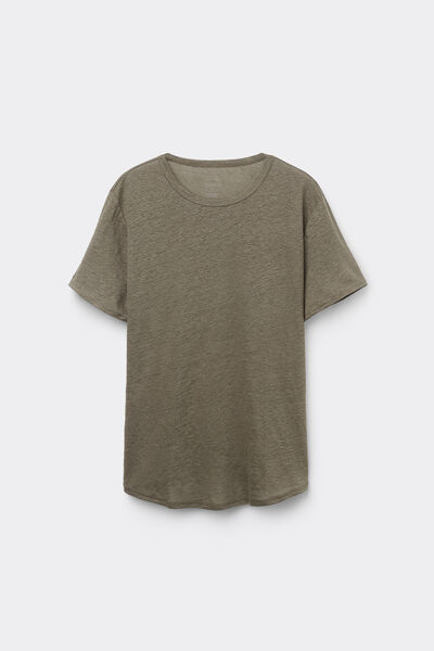 Maglia Manica Corta in Lino