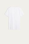 T-shirt manches courtes en coton ultraléger supima® avec col V