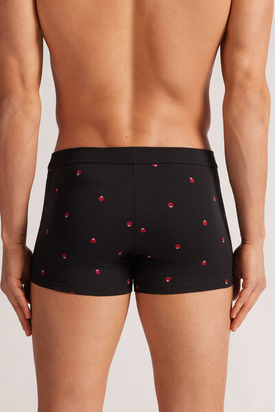 Boxer van Superior Katoen met Print van Lieveheersbeestjes