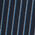 Lange Hose mit blauem Nadelstreifenmuster aus Baumwolle