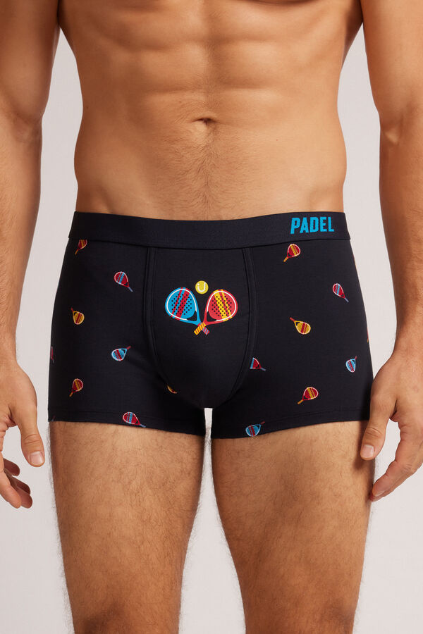 Boxer en coton Superior imprimé Padel