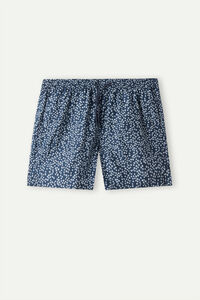 Micro Floral-Print Swim Shorts