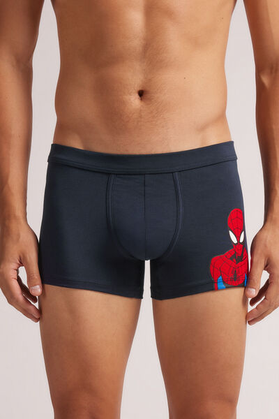Boxers em Algodão Estampado Marvel Spider-Man