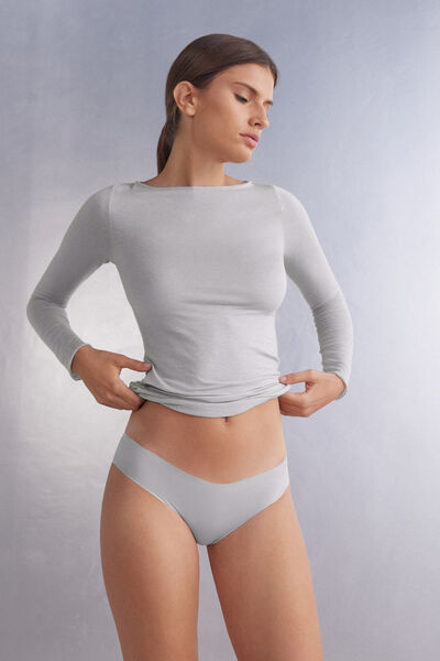 Seamless Microfibre Snug-Fit Panties