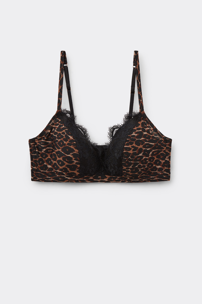 Sensual Attitude Animal Print Tiziana Triangle Bra
